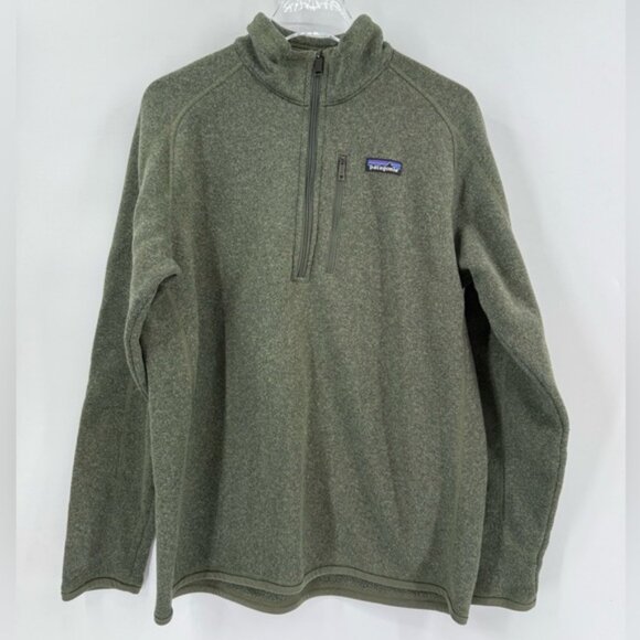Patagonia green better sweater full zip size large - Picture 1 of 6